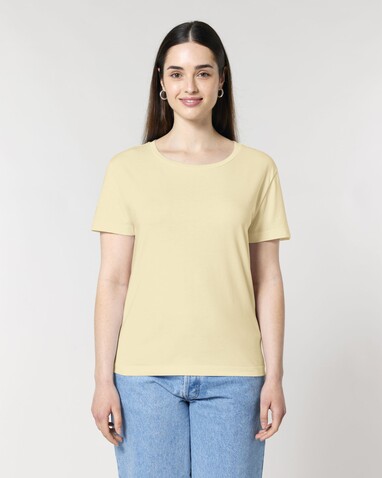 Stella Serena - Das Damen-T-Shirt mit weitem Rundhalsausschnitt - Butter - XXL bedrucken, Art.-Nr. STTW173C0782X Stella Serena - Das Damen-T-Shirt mit weitem Rundhalsausschnitt - Butter - XXL bedrucken, Art.-Nr. STTW173C0782X