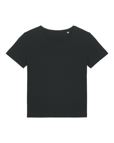 Stella Serena - Das Damen-T-Shirt mit weitem Rundhalsausschnitt - Black - XS bedrucken, Art.-Nr. STTW173C002XS