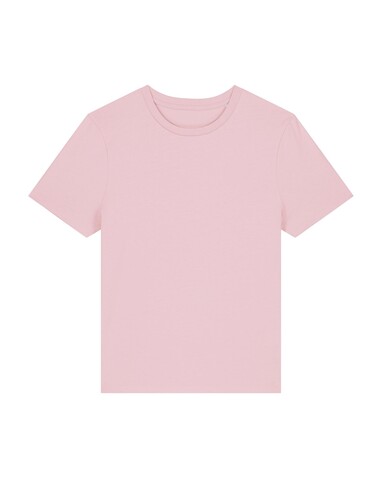 Stella Ella - Das kurze Fitted Damen-T-Shirt - Cotton Pink - XXL bedrucken, Art.-Nr. STTW174C0052X