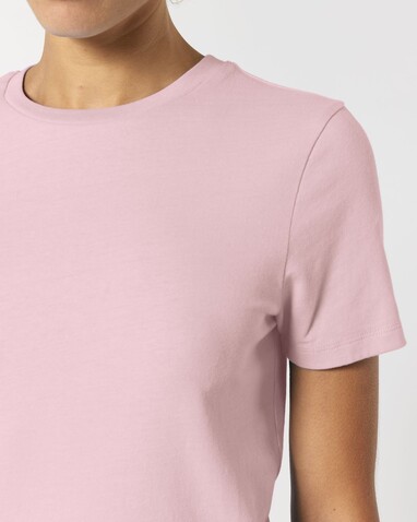Stella Ella - Das kurze Fitted Damen-T-Shirt - Cotton Pink - XS bedrucken, Art.-Nr. STTW174C005XS Stella Ella - Das kurze Fitted Damen-T-Shirt - Cotton Pink - XS bedrucken, Art.-Nr. STTW174C005XS