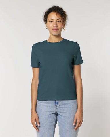 Stella Ella - Das kurze Fitted Damen-T-Shirt - Stargazer - XXL bedrucken, Art.-Nr. STTW174C7022X Stella Ella - Das kurze Fitted Damen-T-Shirt - Stargazer - XXL bedrucken, Art.-Nr. STTW174C7022X