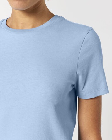 Stella Ella - Das kurze Fitted Damen-T-Shirt - Blue Soul - L bedrucken, Art.-Nr. STTW174C1491L