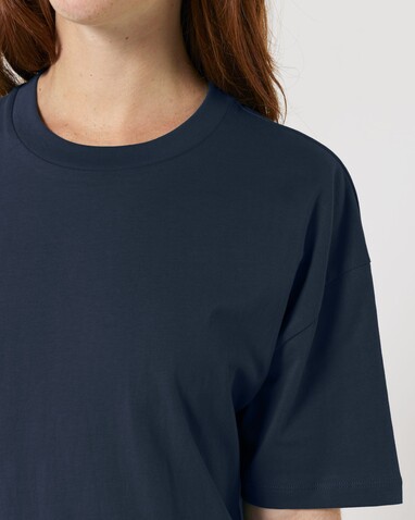 Stella Nova - Das Boxy Damen-T-Shirt - French Navy - XS bedrucken, Art.-Nr. STTW175C727XS Stella Nova - Das Boxy Damen-T-Shirt - French Navy - XS bedrucken, Art.-Nr. STTW175C727XS