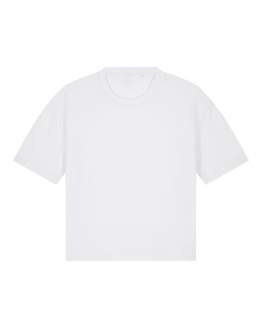 Stella Nova - Das Boxy Damen-T-Shirt - White - XL bedrucken, Art.-Nr. STTW175C0011X