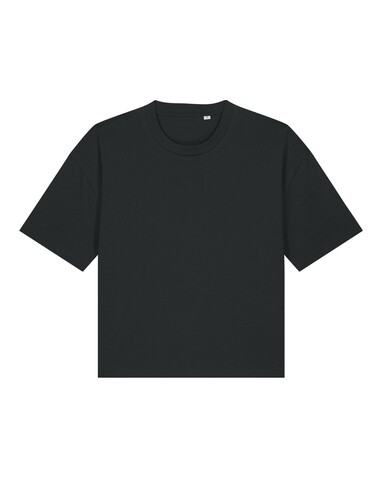 Stella Nova - Das Boxy Damen-T-Shirt - Black - XL bedrucken, Art.-Nr. STTW175C0021X
