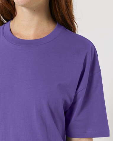 Stella Nova - Das Boxy Damen-T-Shirt - Purple Love - XXL bedrucken, Art.-Nr. STTW175C1152X