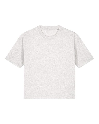 Stella Nova - Das Boxy Damen-T-Shirt - Cool Heather Grey - L bedrucken, Art.-Nr. STTW175C1461L