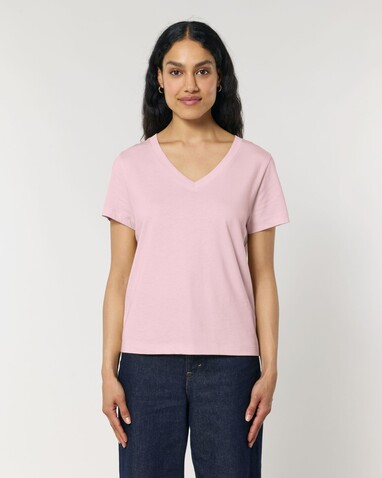 Stella Isla - Das Damen-V-Neck-T-Shirt - Cotton Pink - XXL bedrucken, Art.-Nr. STTW176C0052X