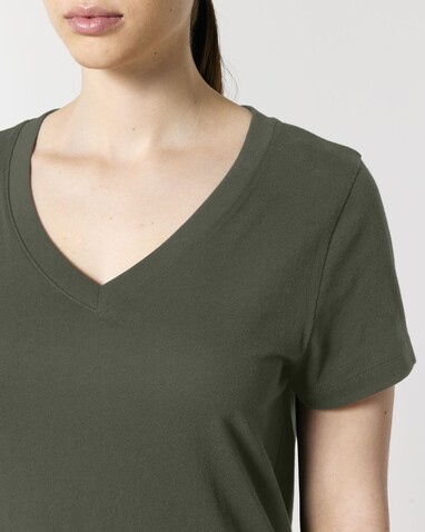 Stella Isla - Das Damen-T-Shirt mit V-Ausschnitt - Khaki - XL bedrucken, Art.-Nr. STTW176C2231X Stella Isla - Das Damen-T-Shirt mit V-Ausschnitt - Khaki - XL bedrucken, Art.-Nr. STTW176C2231X