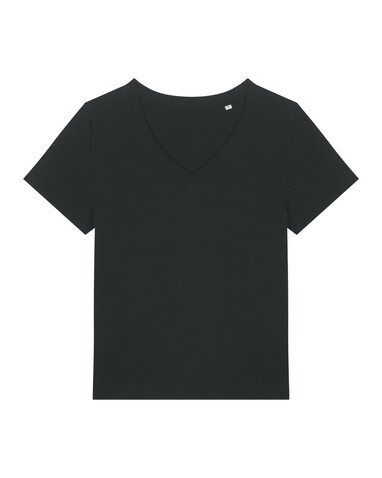 Stella Isla - Das Damen-T-Shirt mit V-Ausschnitt - Black - M bedrucken, Art.-Nr. STTW176C0021M Stella Isla - Das Damen-T-Shirt mit V-Ausschnitt - Black - M bedrucken, Art.-Nr. STTW176C0021M