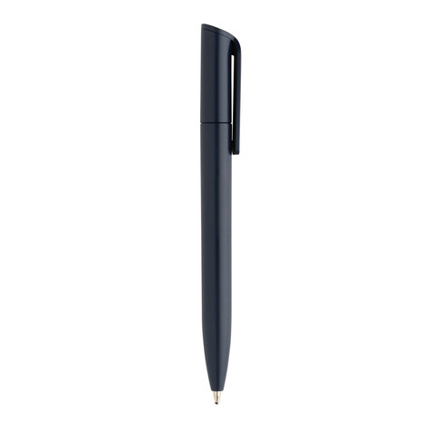 Pocketpal Mini-Pen aus GRS recyceltem ABS navy blau bedrucken, Art.-Nr. P611.199