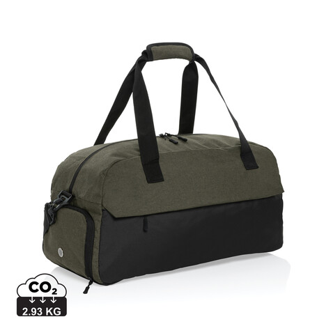 Kazu AWARE™ RPET Weekend-Duffel-Bag grün bedrucken, Art.-Nr. P707.207