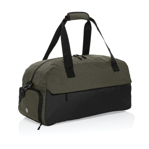 Kazu AWARE™ RPET Weekend-Duffel-Bag grün bedrucken, Art.-Nr. P707.207