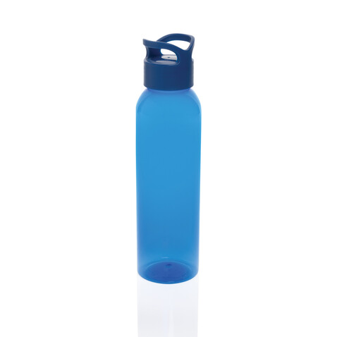 Oasis RCS recycelte PET Wasserflasche 650ml blau bedrucken, Art.-Nr. P437.035