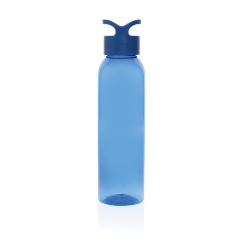 Oasis RCS recycelte PET Wasserflasche 650ml blau bedrucken, Art.-Nr. P437.035