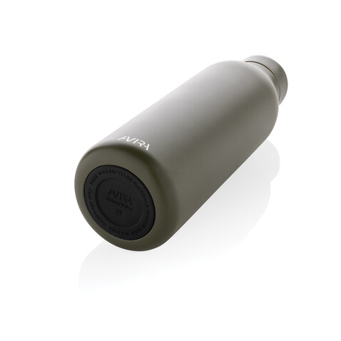 Avira Avior RCS recycelte Stainless-Steel Flasche 500ml grün bedrucken, Art.-Nr. P438.008