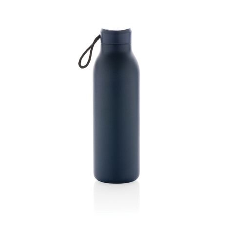 Avira Avior RCS recycelte Stainless-Steel Flasche 500ml navy blau bedrucken, Art.-Nr. P438.000