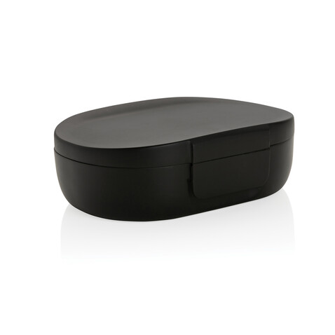 Avira Atlas Lunchbox aus RCS recyceltem PP 700ml schwarz bedrucken, Art.-Nr. P438.071