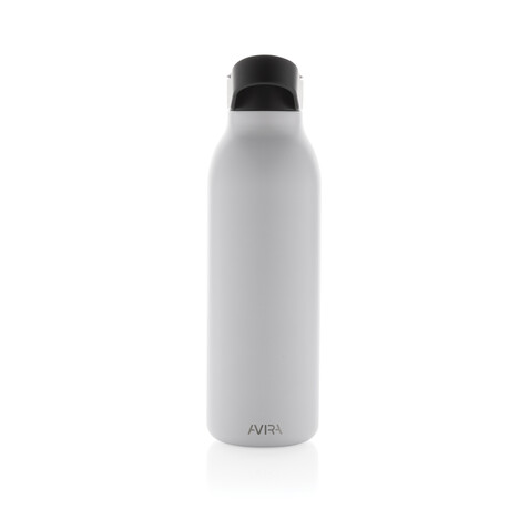 Avira Ara RCS Re-Steel Fliptop Wasserflasche 500ml weiß bedrucken, Art.-Nr. P438.083
