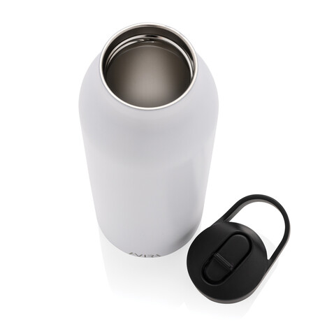 Avira Ara RCS Re-Steel Fliptop Wasserflasche 500ml weiß bedrucken, Art.-Nr. P438.083