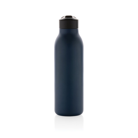 Avira Ara RCS Re-Steel Fliptop Wasserflasche 500ml navy blau bedrucken, Art.-Nr. P438.080