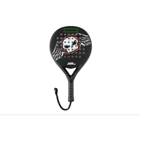 No Fear Fiberglas Padel-Racket schwarz bedrucken, Art.-Nr. P453.451