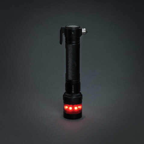 Gear X Hochleistungs-Auto-Leuchte aus RCS recyceltem Alu schwarz bedrucken, Art.-Nr. P513.321