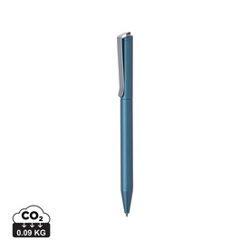 Xavi Stift aus RCS zertifiziert recyceltem Aluminum Königsblau bedrucken, Art.-Nr. P611.225