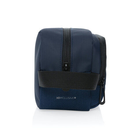 Armond AWARE™ RPET Kosmetiktasche navy blau bedrucken, Art.-Nr. P820.865