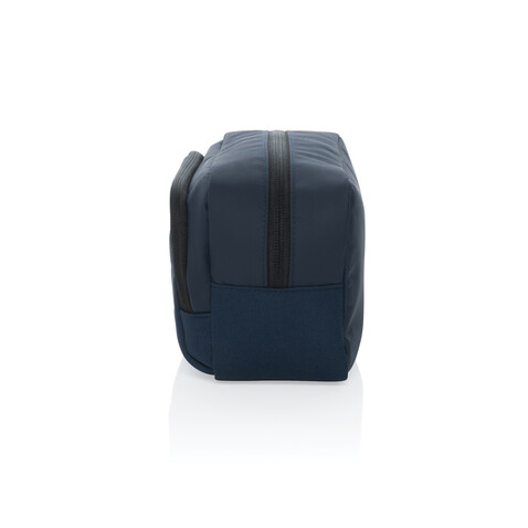 Armond AWARE™ RPET Kosmetiktasche navy blau bedrucken, Art.-Nr. P820.865