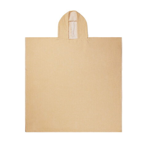 VINGA Tolo Hamam Frottee Strandponcho gelb, off white bedrucken, Art.-Nr. V417206