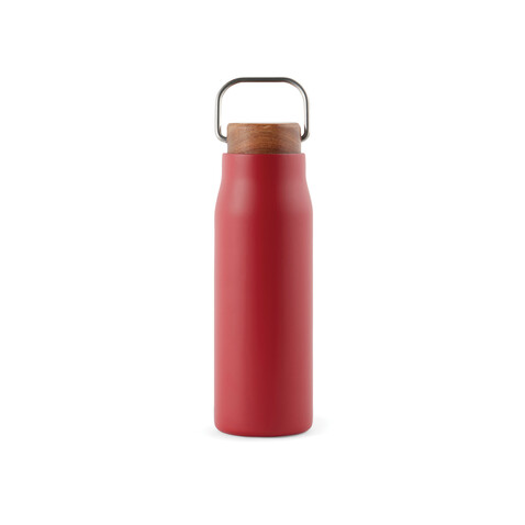 VINGA Ciro RCS recycelte Vakuumflasche 300ml rot bedrucken, Art.-Nr. V430044