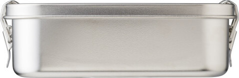 Edelstahl-Lunchbox Kasen – Silber bedrucken, Art.-Nr. 032999999_1014863