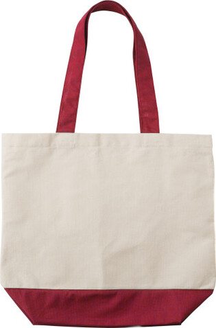 Einkaufstasche aus Baumwolle (280 g/m2) Cole – Rot bedrucken, Art.-Nr. 008999999_1014867