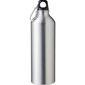 Recycelte Aluminiumflasche (750 ml) Makenna – Silber bedrucken, Art.-Nr. 032999999_1015121