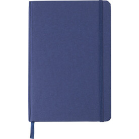 Notizbuch aus recyceltem Karton (A5) Evangeline – Kobaltblau bedrucken, Art.-Nr. 023999999_1015150