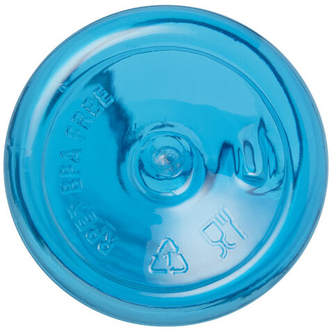 Bodhi 500 ml Sportflasche aus RPET, transparent hellblau bedrucken, Art.-Nr. 10073750