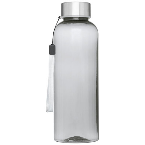 Bodhi 500 ml Sportflasche aus RPET, transparent schwarz bedrucken, Art.-Nr. 10073790