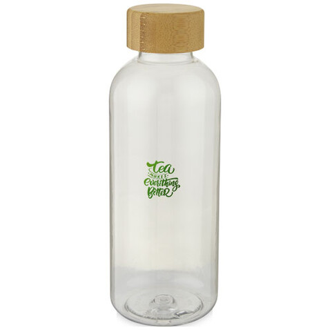 Ziggs 1000 ml Sportflasche aus recyceltem Kunststoff, transparent klar bedrucken, Art.-Nr. 10077901