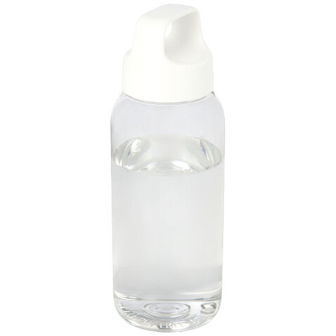 Bebo 500 ml Trinkflasche aus recyceltem Kunststoff, weiss bedrucken, Art.-Nr. 10078501