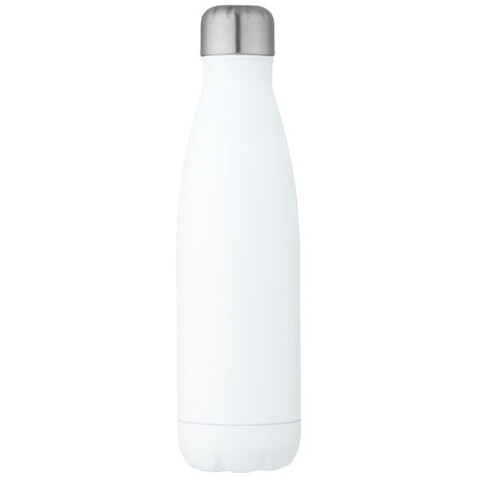 Cove 500 ml RCS-zertifizierte vakuumisolierte Edelstahlflasche, weiss bedrucken, Art.-Nr. 10079001