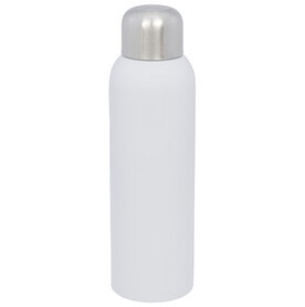 Guzzle 820 ml RCS-zertifizierte Sportflasche aus Edelstahl, weiss bedrucken, Art.-Nr. 10079101