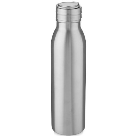 Harper 700 ml RCS-zertifizierte Sportflasche aus Edelstahl mit Metallschlaufe, silber bedrucken, Art.-Nr. 10079281