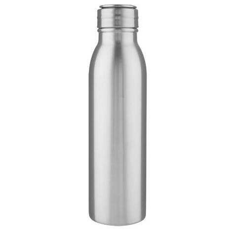 Harper 700 ml RCS-zertifizierte Sportflasche aus Edelstahl mit Metallschlaufe, silber bedrucken, Art.-Nr. 10079281