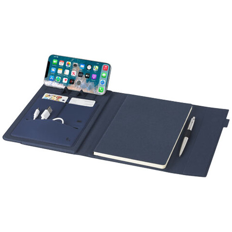 Liberto Schreibmappe, navy bedrucken, Art.-Nr. 10786855