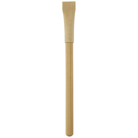 Seniko tintenloser Bambus Kugelschreiber, natur bedrucken, Art.-Nr. 10789306