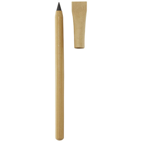 Seniko tintenloser Bambus Kugelschreiber, natur bedrucken, Art.-Nr. 10789306