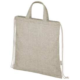 Pheebs 150 g/m² Aware™ recycelter Turnbeutel, natur bedrucken, Art.-Nr. 12070406 Pheebs 150 g/m² Aware™ recycelter Turnbeutel, natur bedrucken, Art.-Nr. 12070406