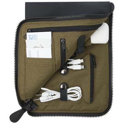 Turner Organizer-Tasche, schwarz bedrucken, Art.-Nr. 12070890