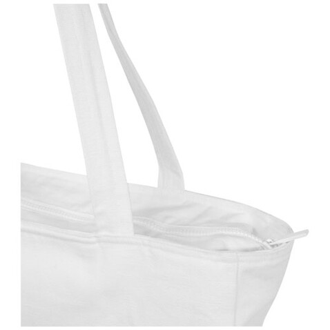Weekender 500 g/m² Aware™ recycelte Tragetasche, weiss bedrucken, Art.-Nr. 12071201